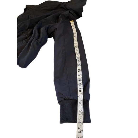 Host pick 🎉Levi Strauss And Co Womens Black Hooded Faux Fur Parka Jacket M - Picture 9 of 10